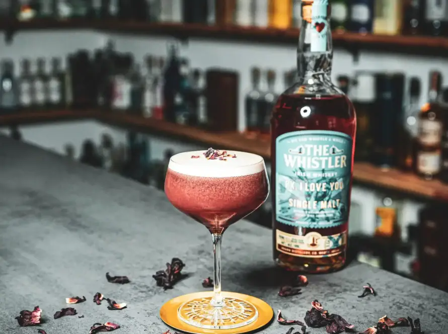Der Cocktail "Sherry Berry Kiss" nach dem rezept von David Gran
