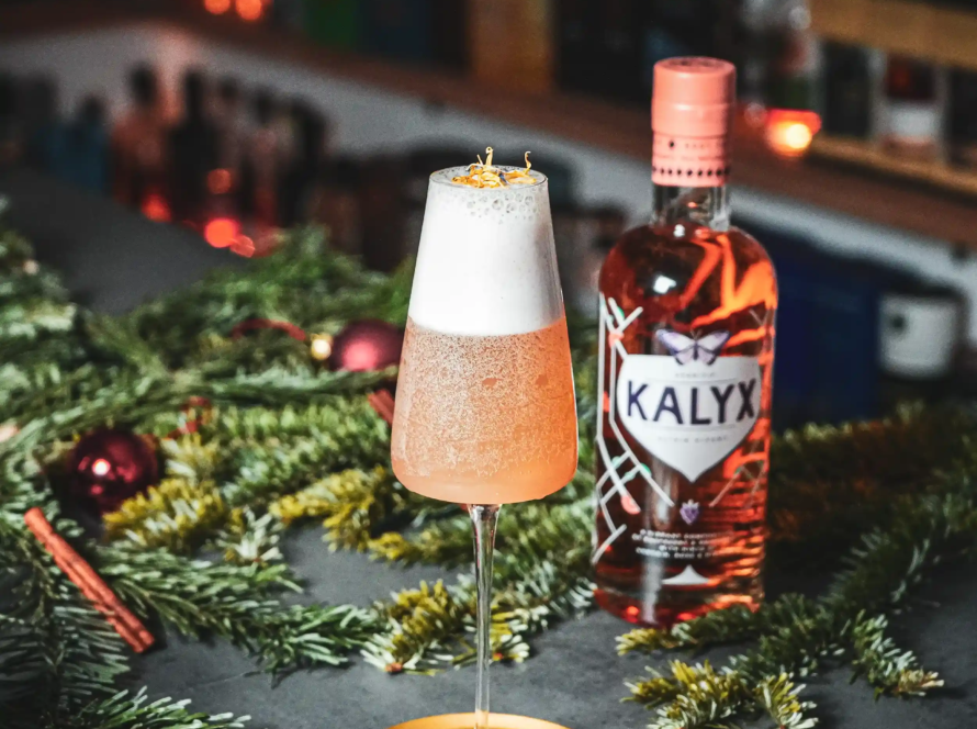 Ein Bild des Road to New Years Eve Cocktails nach einem Rezept von David Gran.