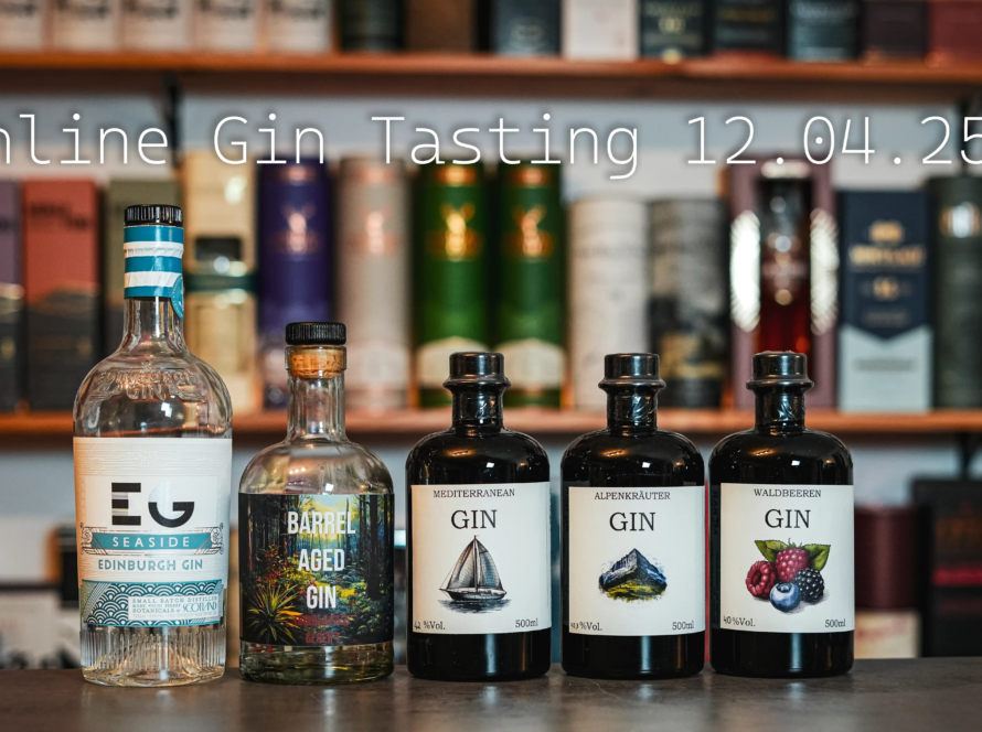 Ein Bild des Gin Tastings vom 12.04.2025