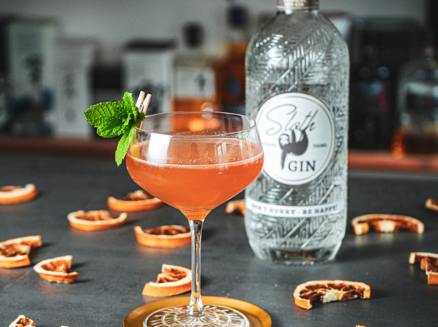 Ein Bild des Crop Top Cocktails nach einem Reuzept von David Gran.