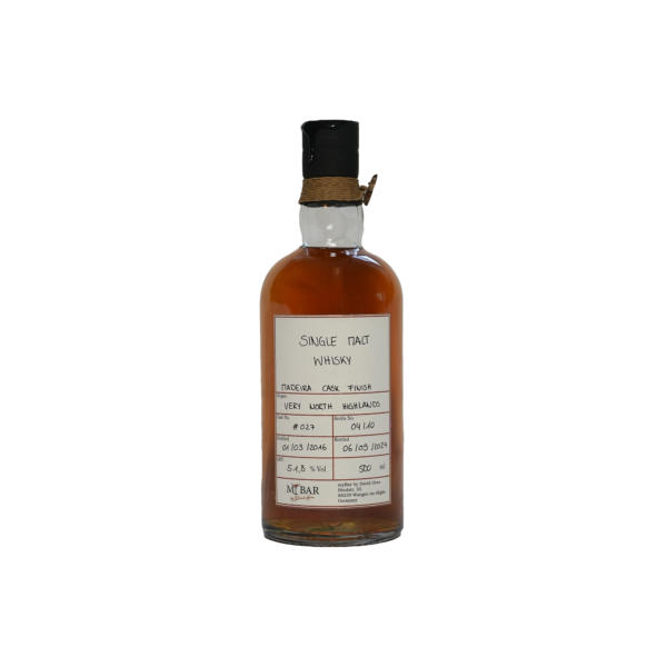 Ein Bild des Very North Highland Whiskys Madeira Cask Finish