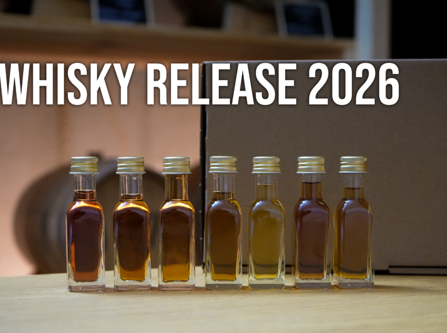 Ein Bild des Whisky Tastings am 31.01.2026