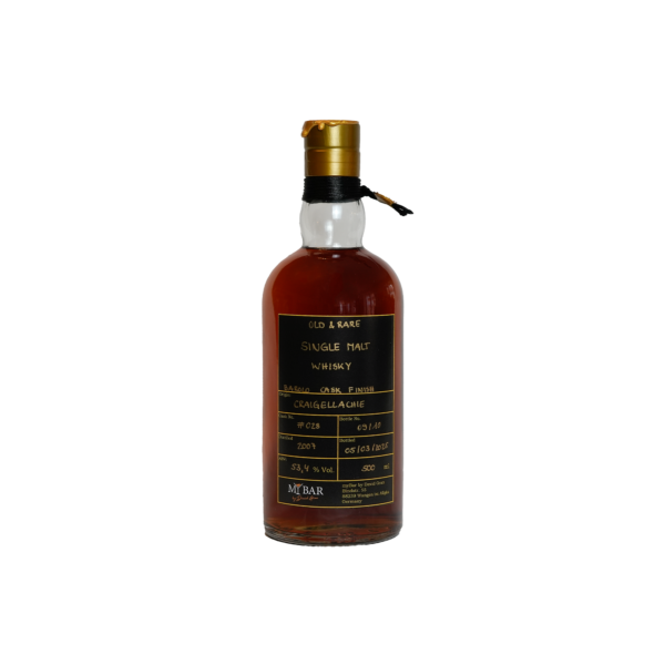 Ein Bild des Craigellachie Old & Rare Whiskys mit Barolo Finish