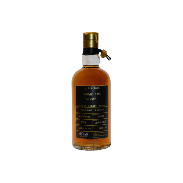 Ein Bild des Old & Rare Spanish Single Malt Whiskys aus 2001 mir Oloroso Sherry Finish.