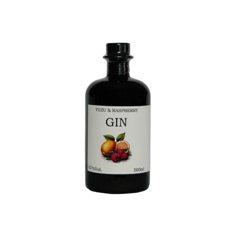Ein Bild des Yuzu Himbeer Gins