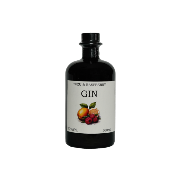 Ein Bild des Yuzu Himbeer Gins