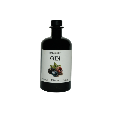 Ein Bild des Pink Berry Gins von myBar by David Gran