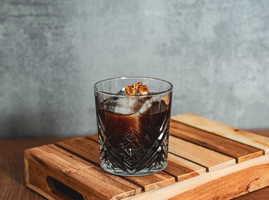 Ein Bild des Rum Pedro Cocktails mit Guyana Rum von myBar by David Gran.