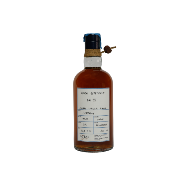 Ein Bild des Whisky Experimens Nummer 6 von myBar by David Gran.