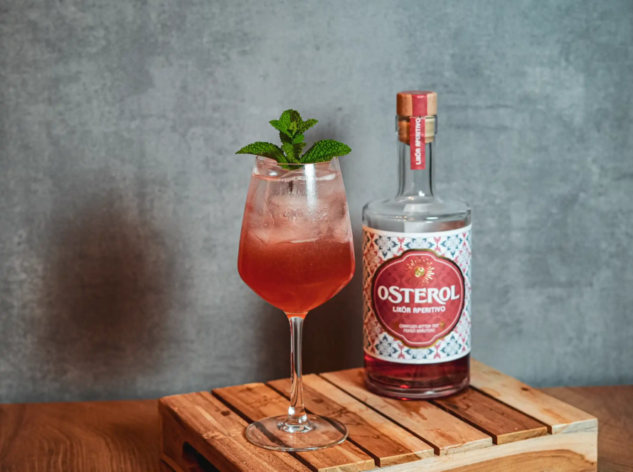 Ein Bild des Sommerwelle Cocktails.