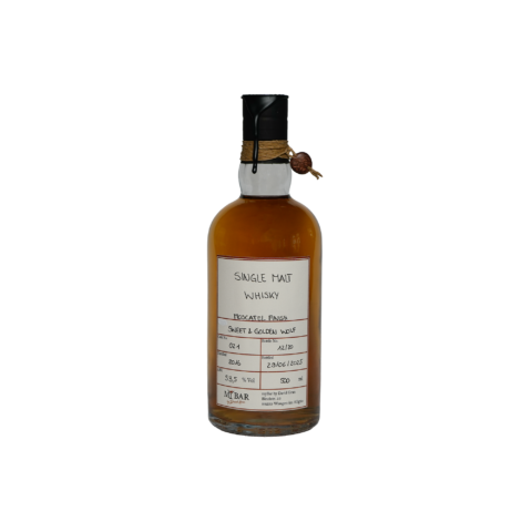 Ein Bild des Sweet Golden Wolf Single Malt Whiskys.