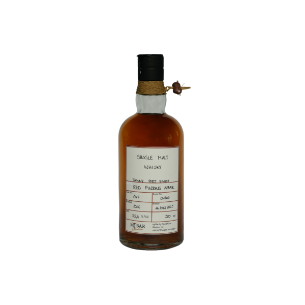 Ein Bild des Red Pudding Affair Single Malt Whiskys.
