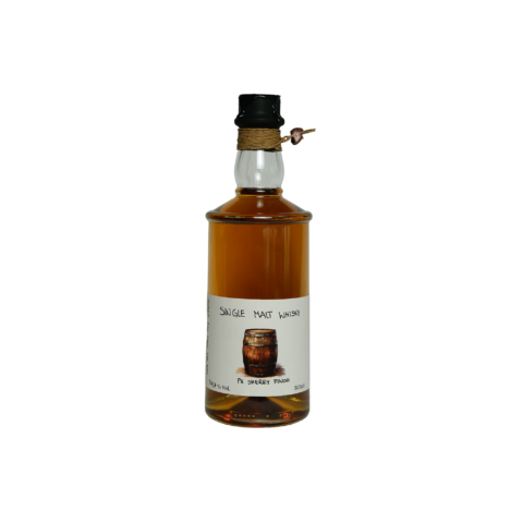 Ein Bild des Sweet Ash From The Bay Single Malt Whiskys.