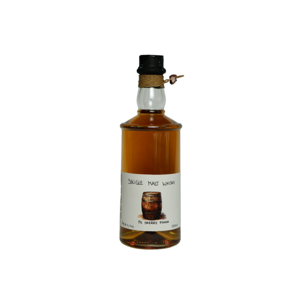Ein Bild des Sweet Ash From The Bay Single Malt Whiskys.
