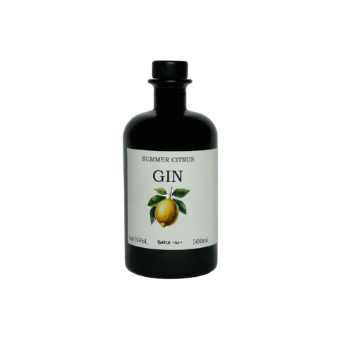 Ein Bild des Summer Citrus Gins von myBar by David Gran