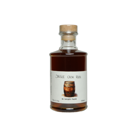 Ein Bild des barbados Rums PX Sherry Fass