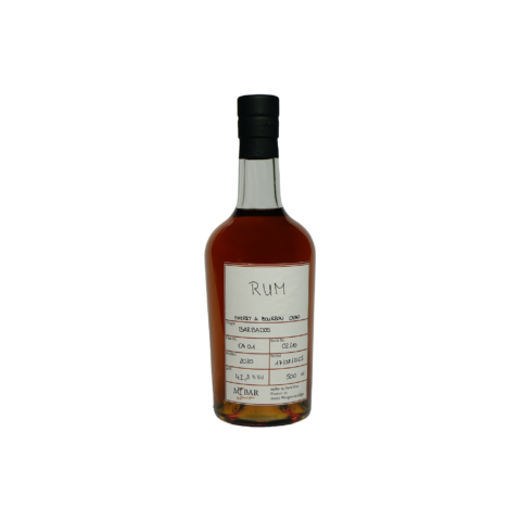 Ein Bild des Barbados Rums aus Bourbon & Sherry Fässern.