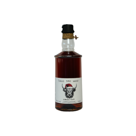 Ein Bild des Weihnachts Whiskys No. 1 aus dem Glühwein Fass.