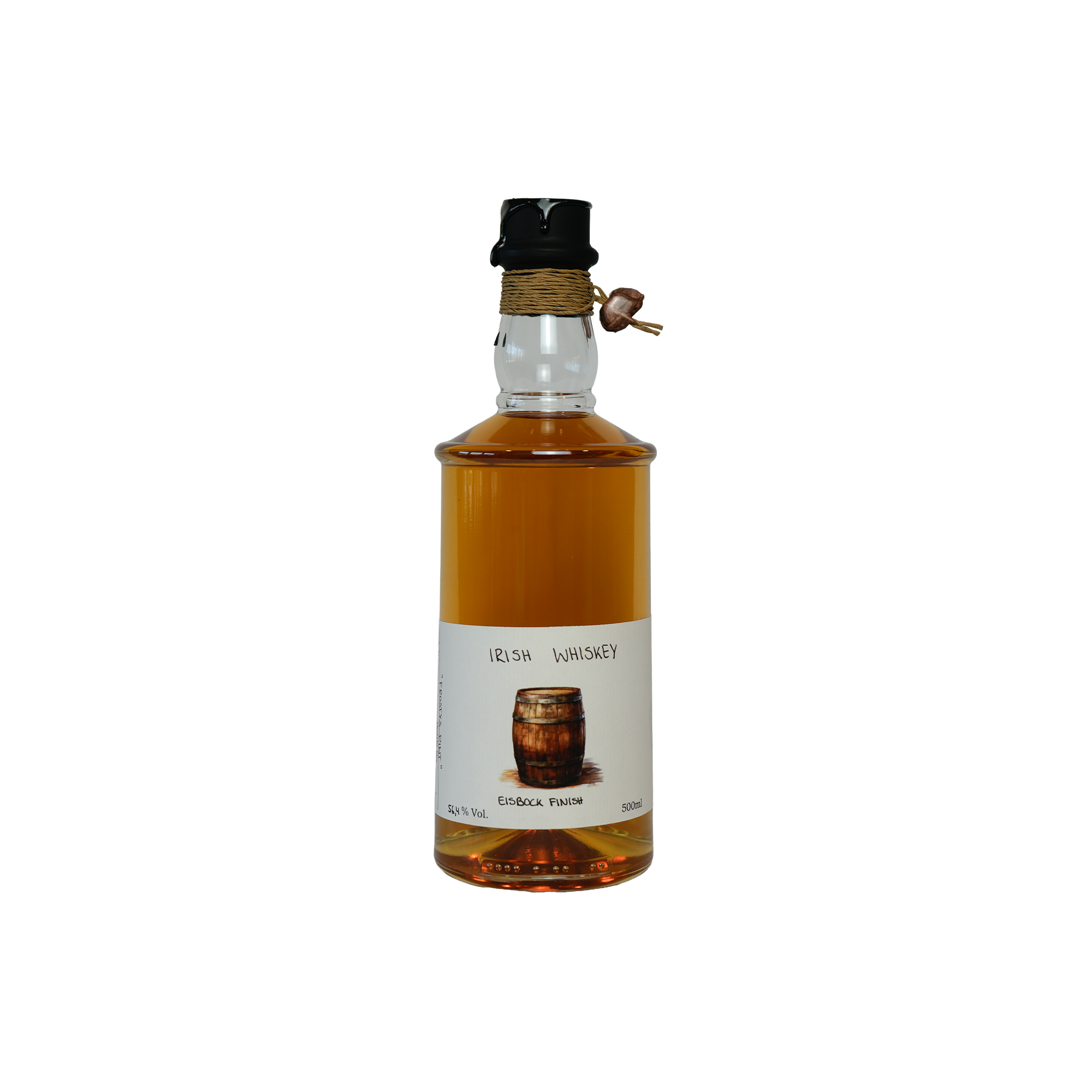 Ein Bild des Frostys Pint Whiskys aus dem Eisbock Fass.