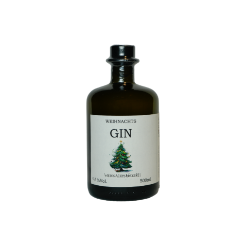 Ein Bild des Weihnachts Gins von myBar by David Gran Weihnachtsbäckerei