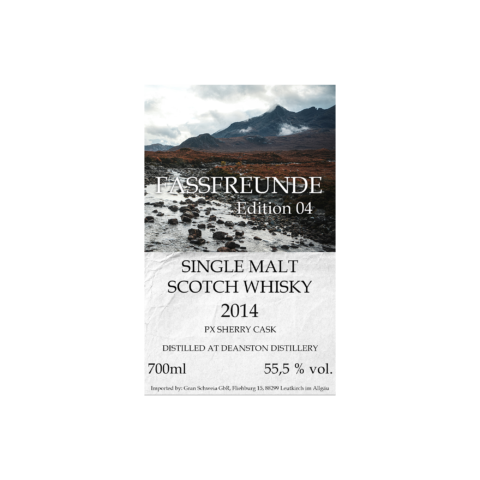 Ein Bild des Labels von der Fassfreunde Edition No. 4