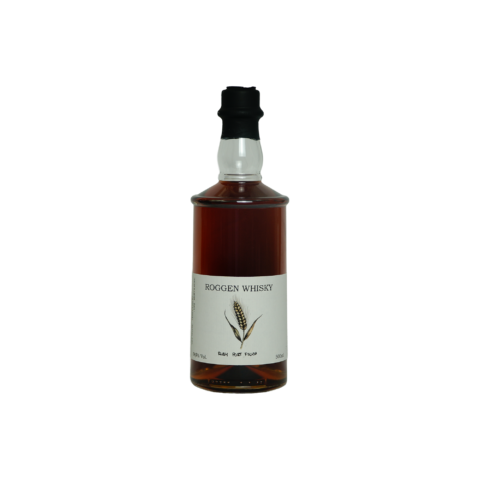 Ein Bild des Stork Roggen Whiskys aus einem Ruby Portwein Fass.