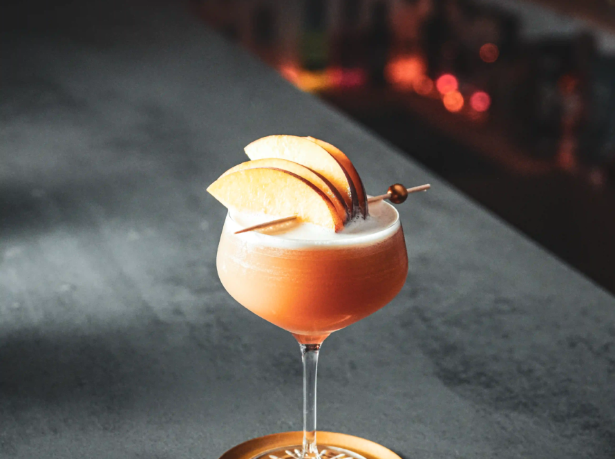 Ein Bild des Peaches Cocktails von David Gran.