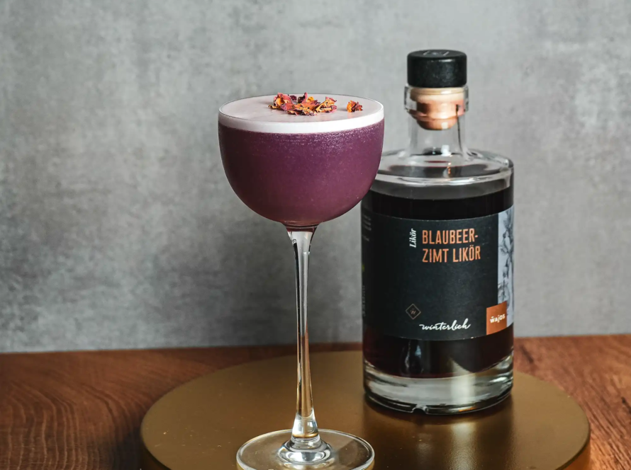 Ein Bild des Auburn Cocktails.