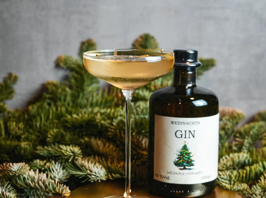 Ein Bild des Aurora Marzipanis Cocktails.