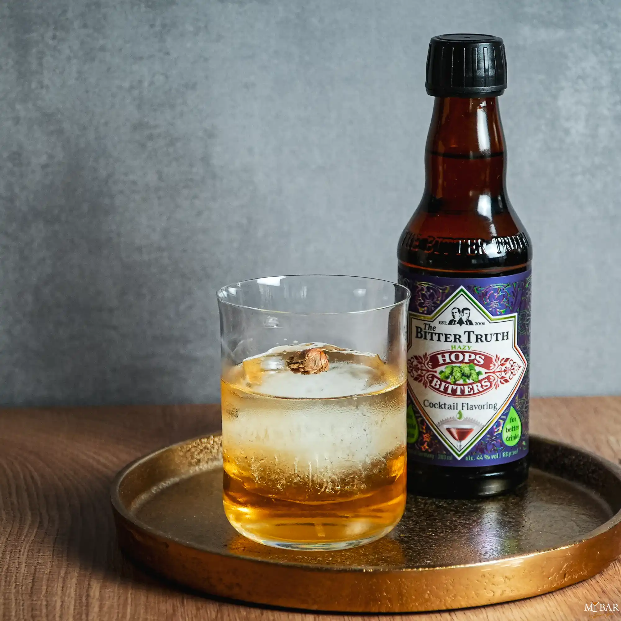 Ein Bild des Beer Old Fashioned.