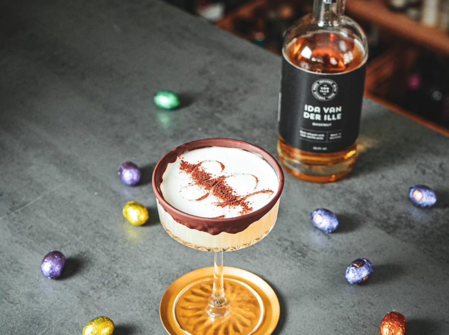 Ein Bild des Chocolate bunny Cocktails.