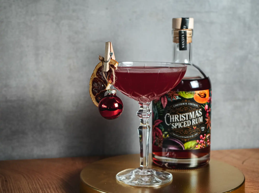 Ein Bild des Christmas Daiquiri Cocktails.