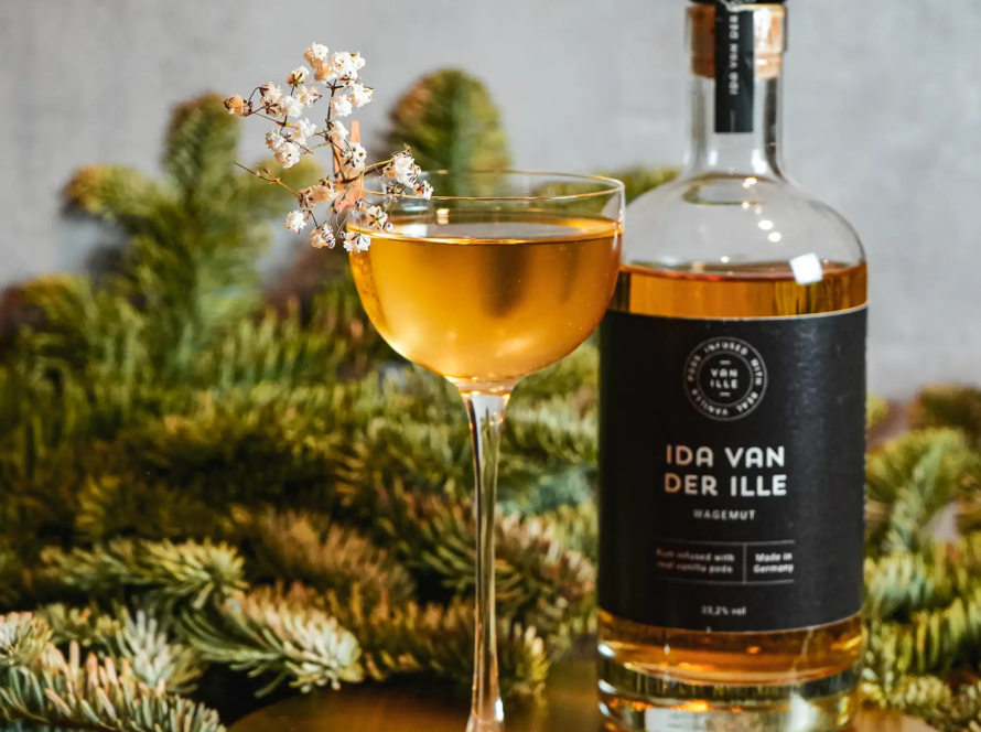 Ein Bild des Last Night Before Christmas Cocktails.